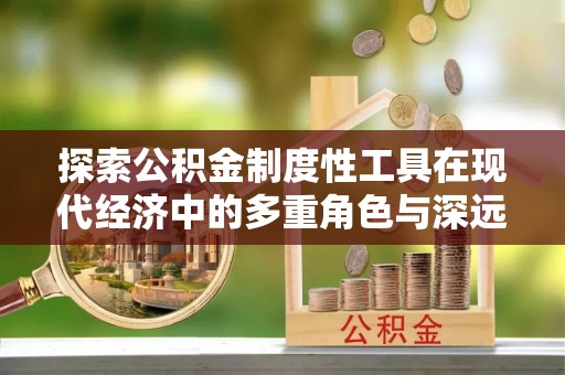 茶山探索公积金制度性工具在现代经济中的多重角色与深远影响