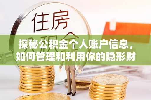 茶山探秘公积金个人账户信息，如何管理和利用你的隐形财富