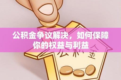 茶山公积金争议解决，如何保障你的权益与利益
