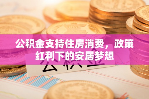 茶山公积金支持住房消费，政策红利下的安居梦想