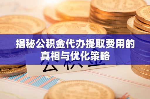 茶山揭秘公积金代办提取费用的真相与优化策略