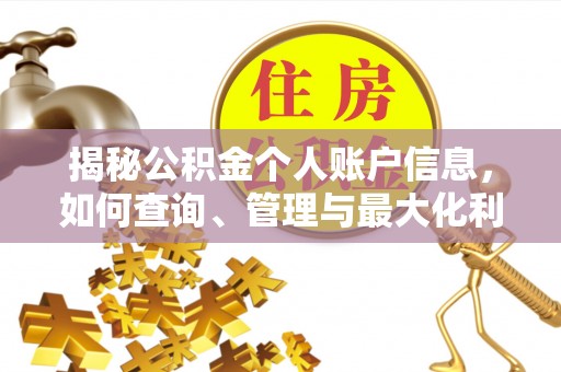 茶山揭秘公积金个人账户信息，如何查询、管理与最大化利用