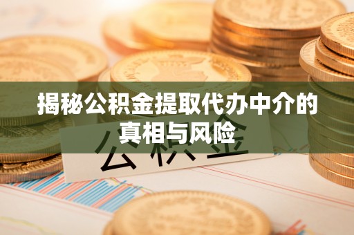茶山揭秘公积金提取代办中介的真相与风险
