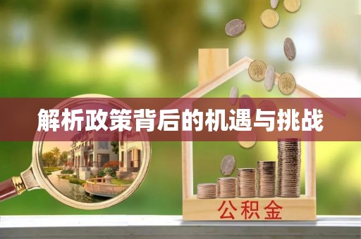 茶山解析政策背后的机遇与挑战