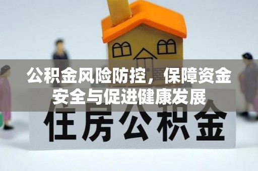 茶山公积金风险防控，保障资金安全与促进健康发展